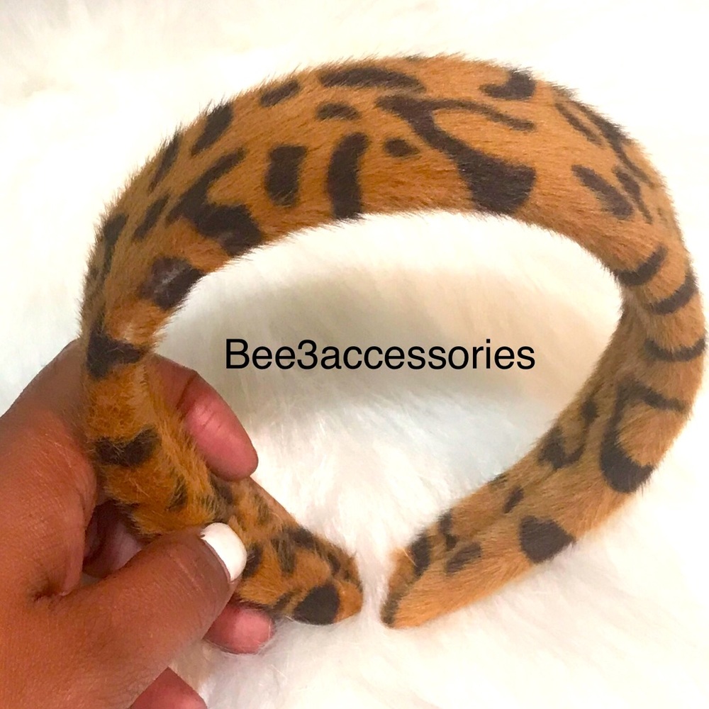 Leopard headband
